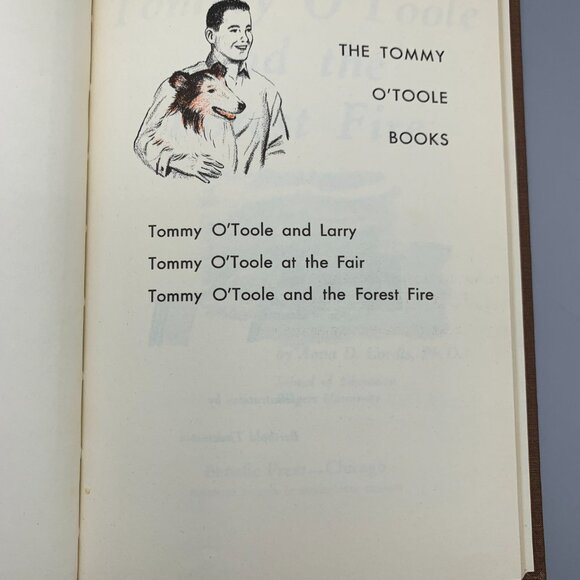 Vintage 1958 Tommy O'Toole and the Forest Fire Childrens Book in Excellent Shape - Picture 6 of 16